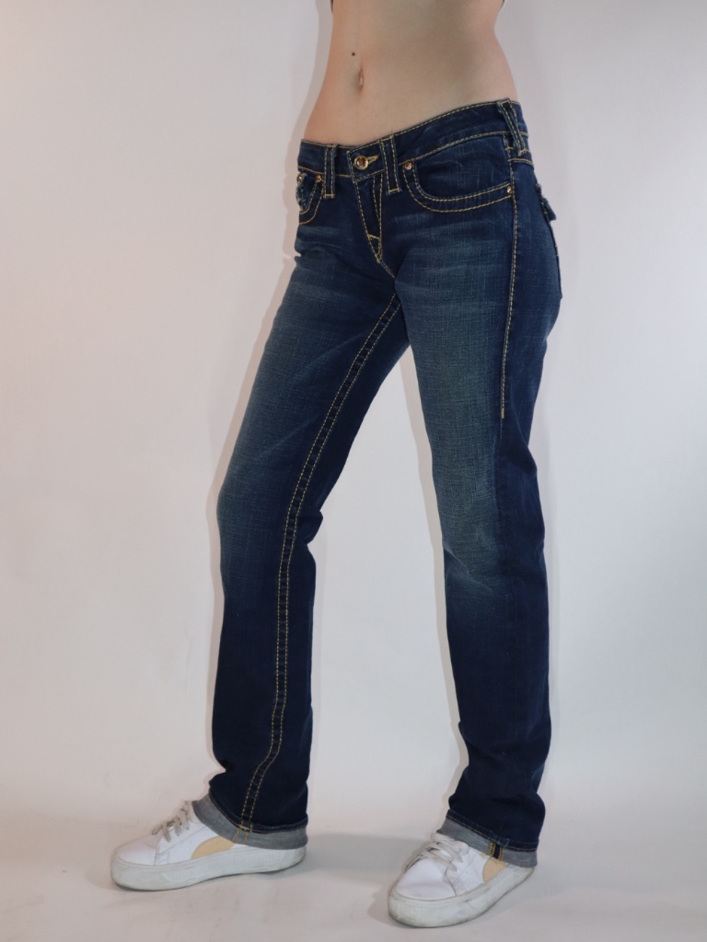 True Religion Rhinestone jeans - Picture 2 of 6